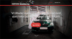 Desktop Screenshot of centrumautolakering.dk